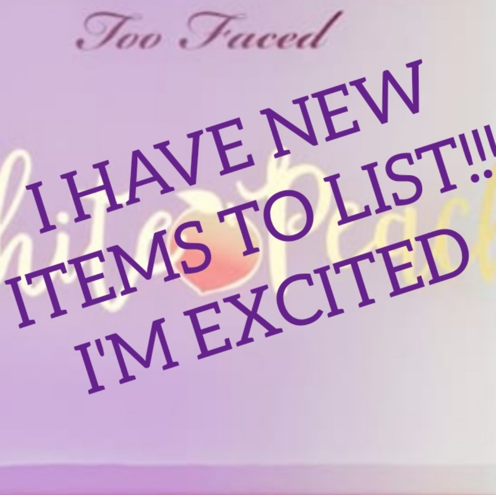 New Items Soon